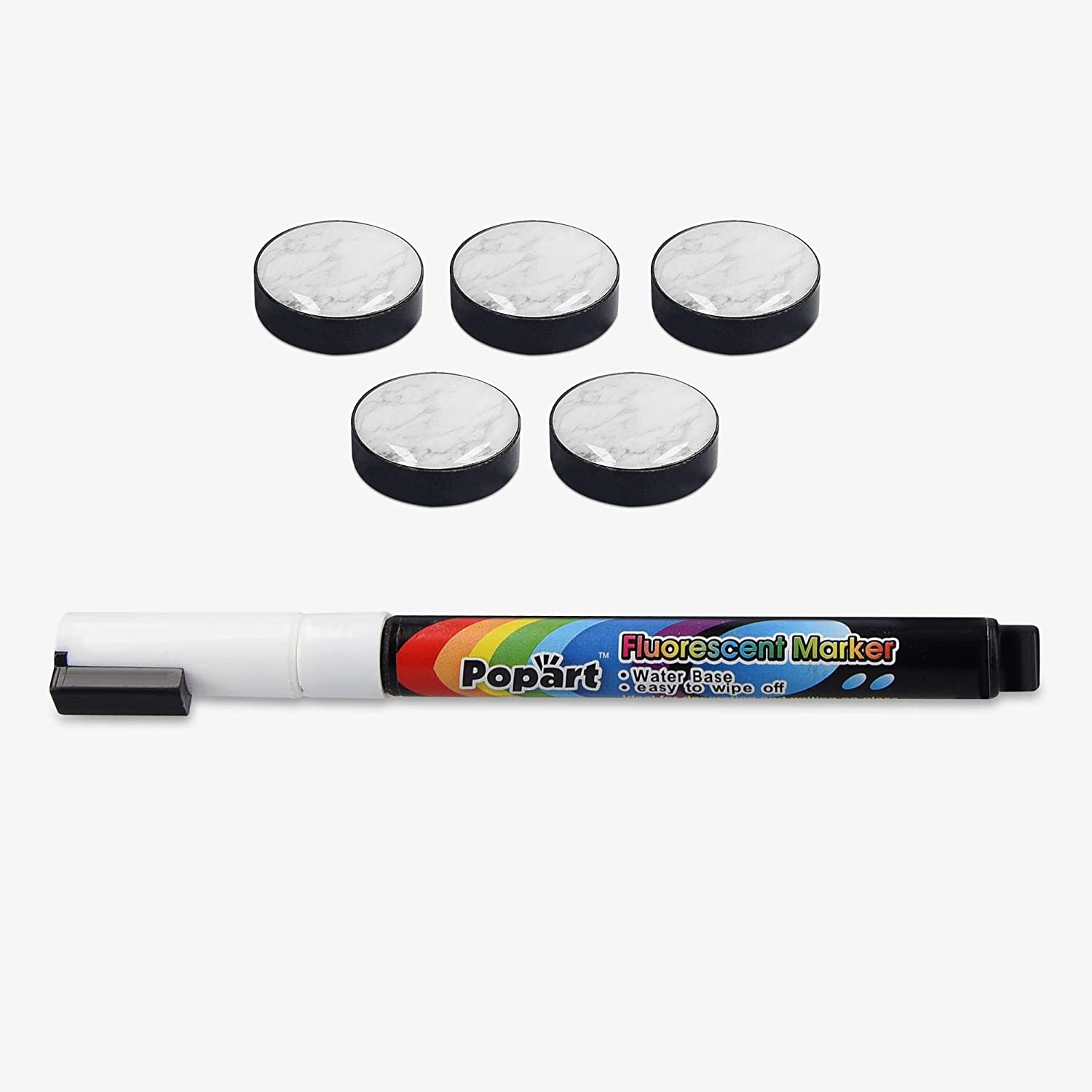 Navaris Μαγνητικός Πίνακας Ανακοινώσεων - 60 x 40 cm - Design Moon - 45365.12