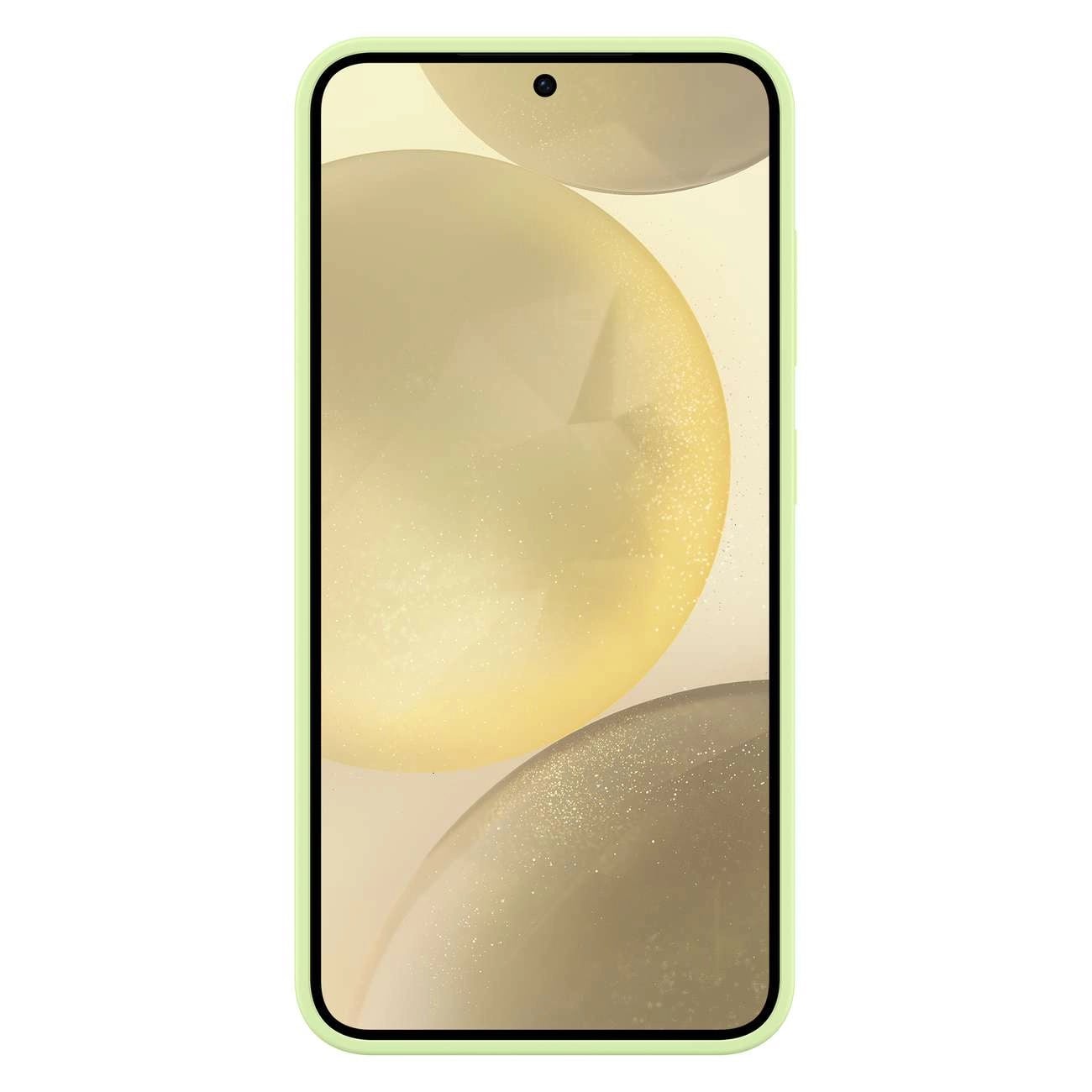 Samsung Silicone Cover Samsung Galaxy S24 Θήκη Σιλικόνης - Lime Green - EF - PS921TGEGWW
