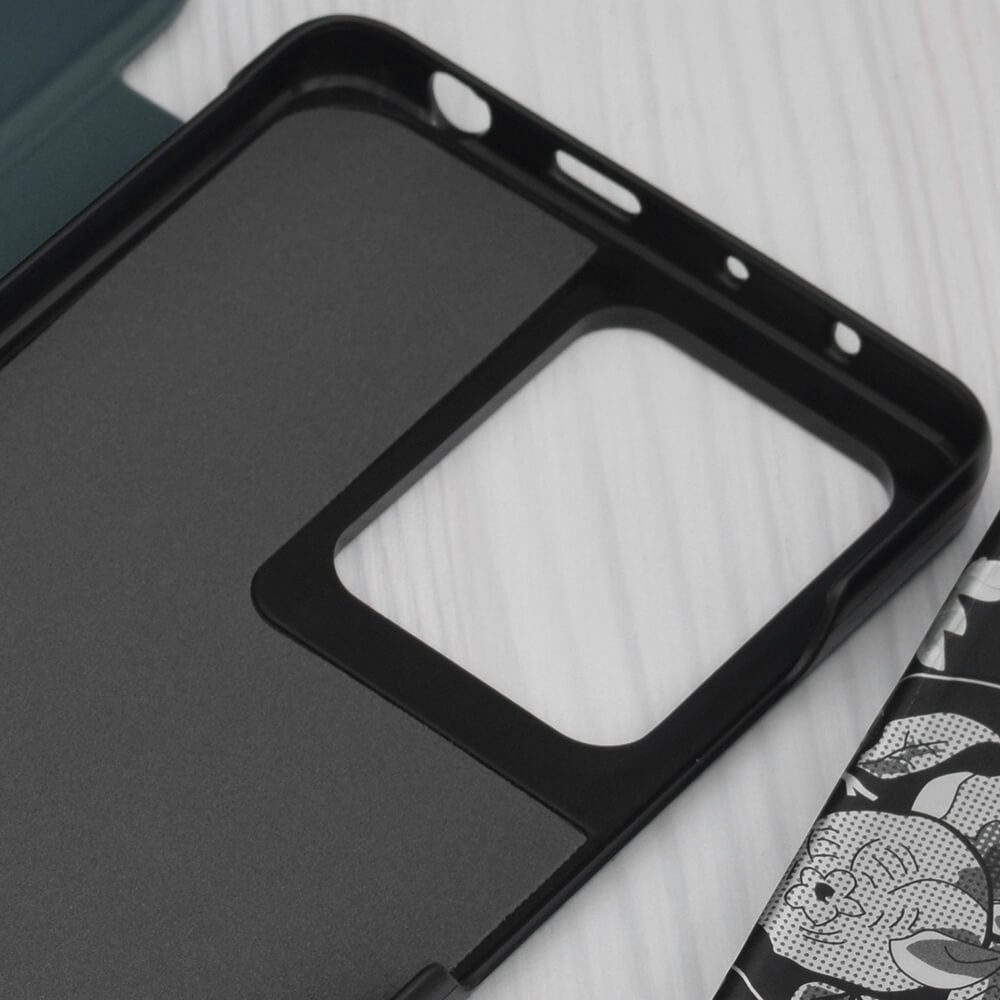 Techsuit Xiaomi Redmi Note 12 Pro / Poco X5 Pro 5G eFold Series Θήκη Βιβλίο - Dark Green