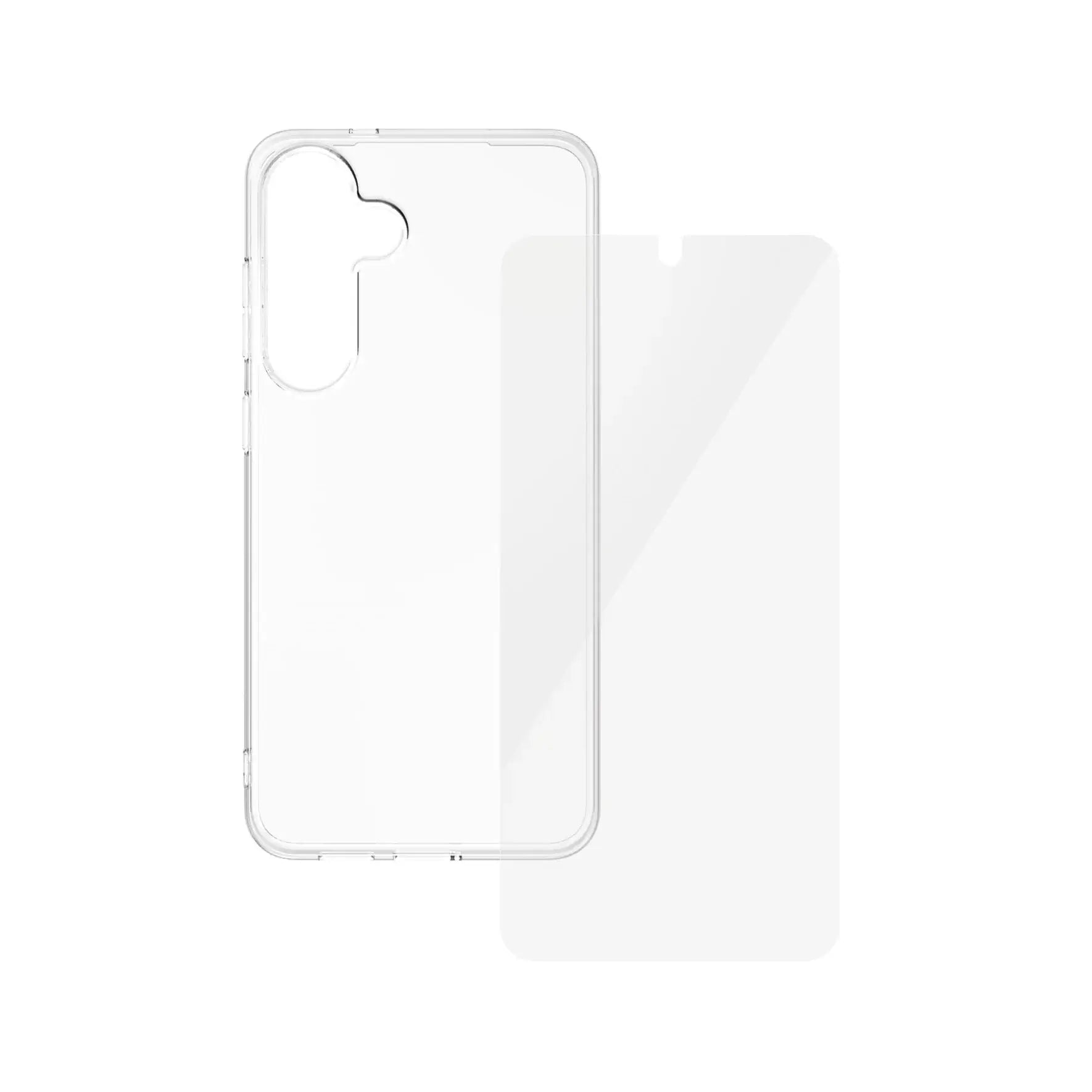 Care by PanzerGlass Samsung Galaxy S25 Plus - Fashion 2in1 Σετ με 1 Αντιχαρακτικό Γυαλί Οθόνης και 1 Θήκη Σιλικόνης - Clear