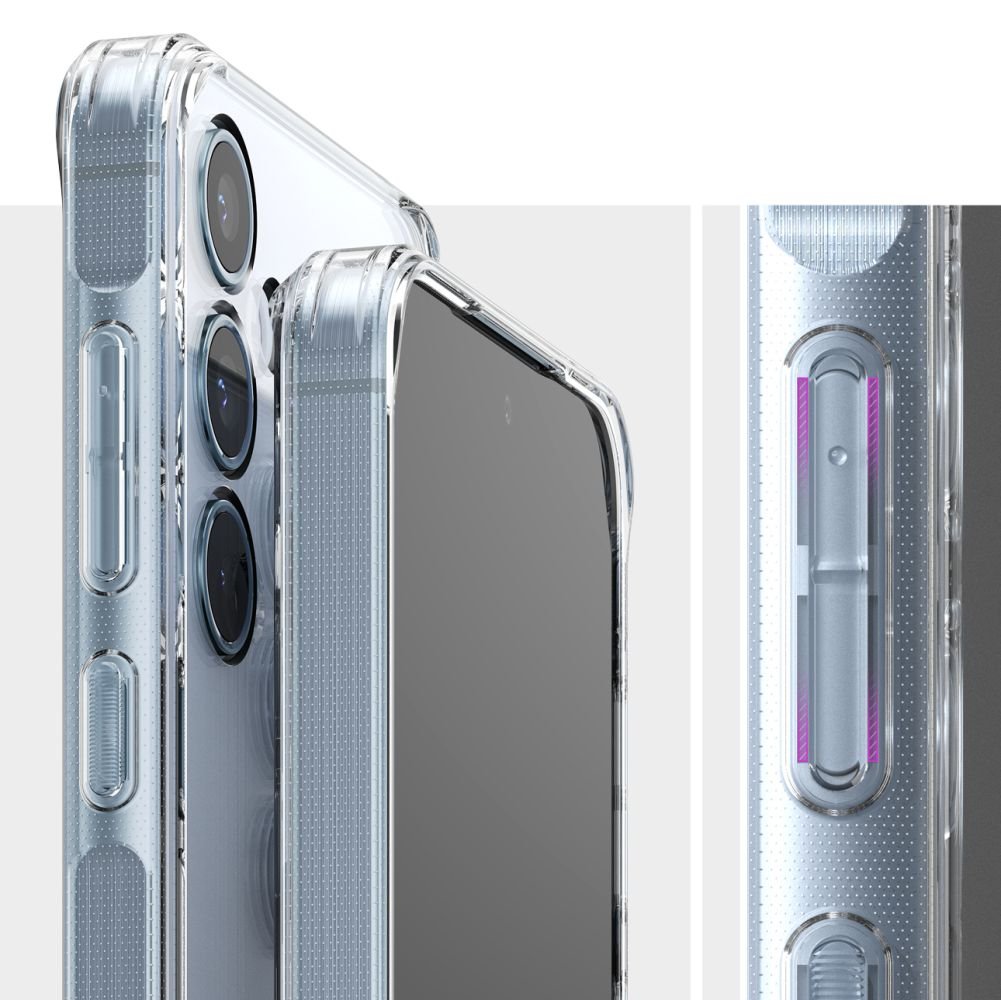 Ringke Samsung Galaxy A35 5G Fusion Σκληρή Θήκη με Πλαίσιο Σιλικόνης - Διάφανη