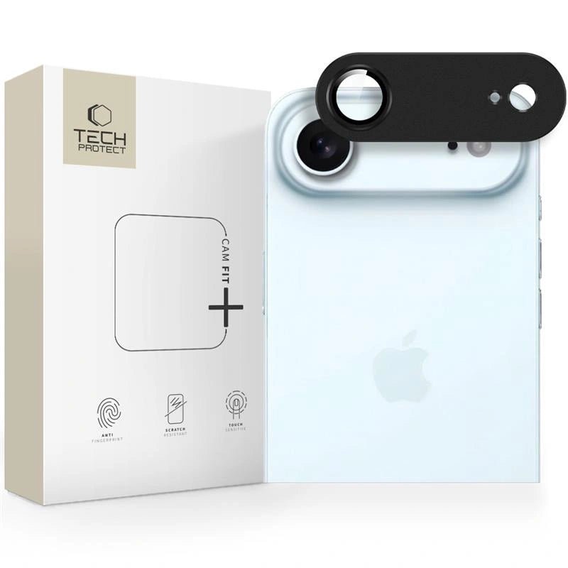 Tech - Protect iPhone Air Camfull Fit+ Προστατευτικό για την Κάμερα με Αντιχαρακτικό Γυαλί - Black