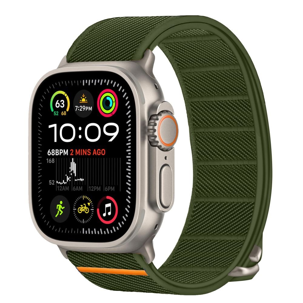 Tech - Protect Λουράκι Apple Watch 8/9/10/11 - SE (1/2/3) - Ultra (1/2/3) – 44/45/46/49mm Nylon Slip - Khaki