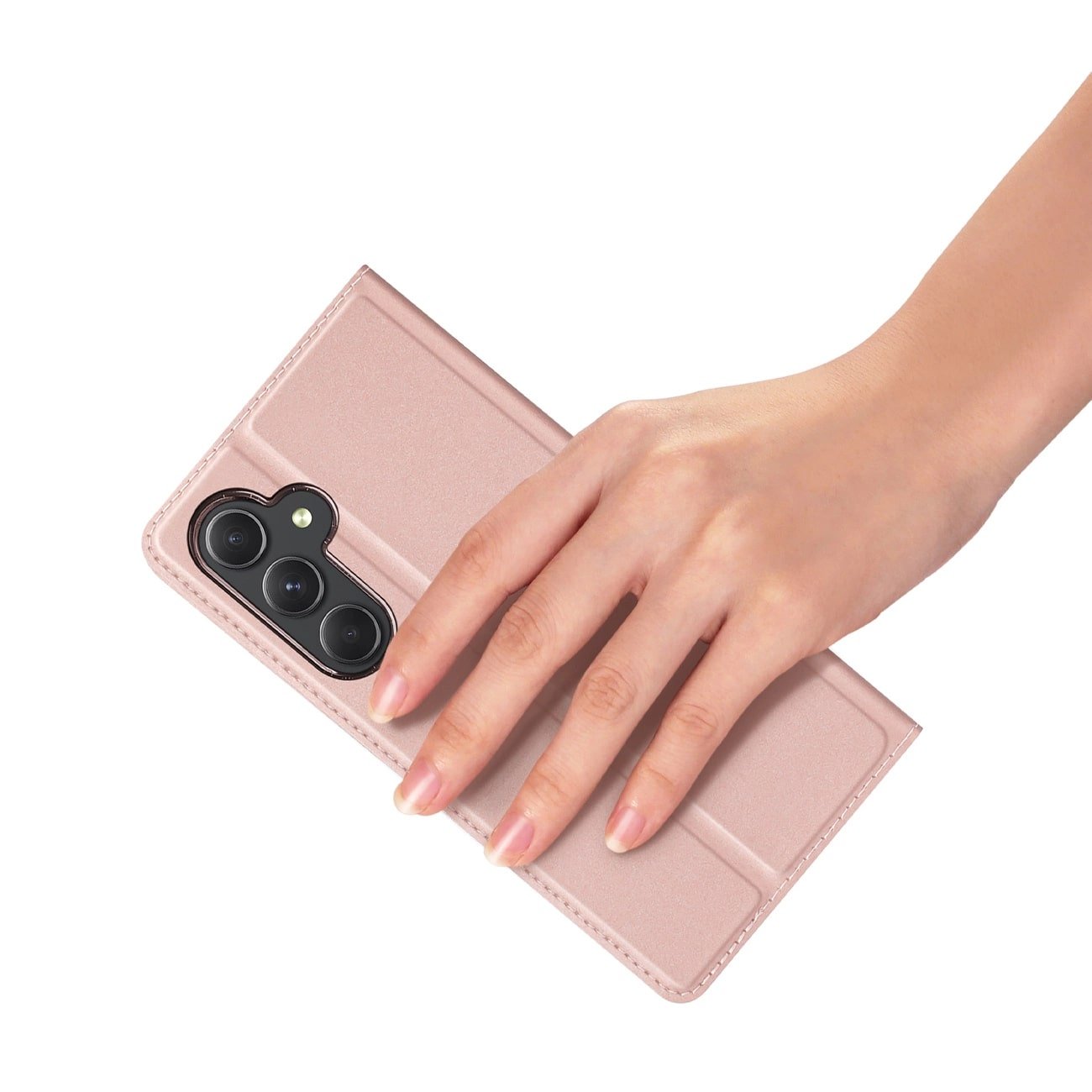 Dux Ducis Samsung Galaxy A35 5G Flip Stand Case Θήκη Βιβλίο - Pink