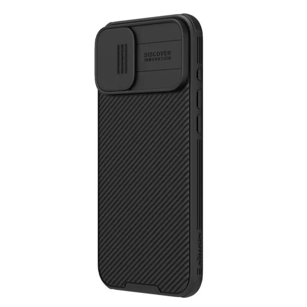 Nillkin iPhone 16 CamShield Pro Magnetic Σκληρή Θήκη με Κάλυμμα για την Κάμερα και MagSafe - Black