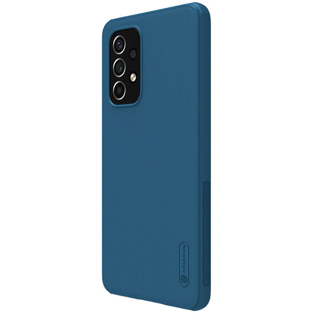 Nillkin Samsung Galaxy A53 5G Super Frosted Shield Pro Σκληρή Θήκη με Πλαίσιο Σιλικόνης - Blue