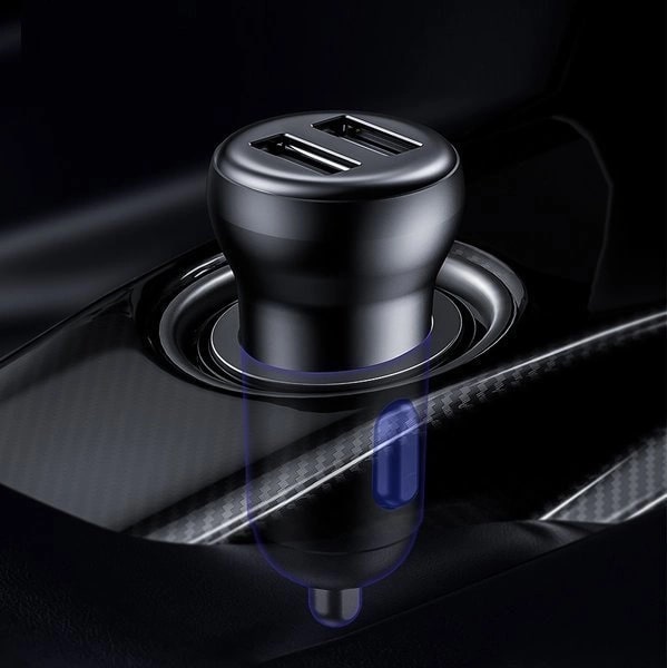 Baseus S - 16 Overseas Edition Bluetooth 5.0 FM Transmitter για Αναπαραγωγή Μουσικής / Κλήσεις και Φορτιστής Αυτοκινήτου - Black - CCMT000201