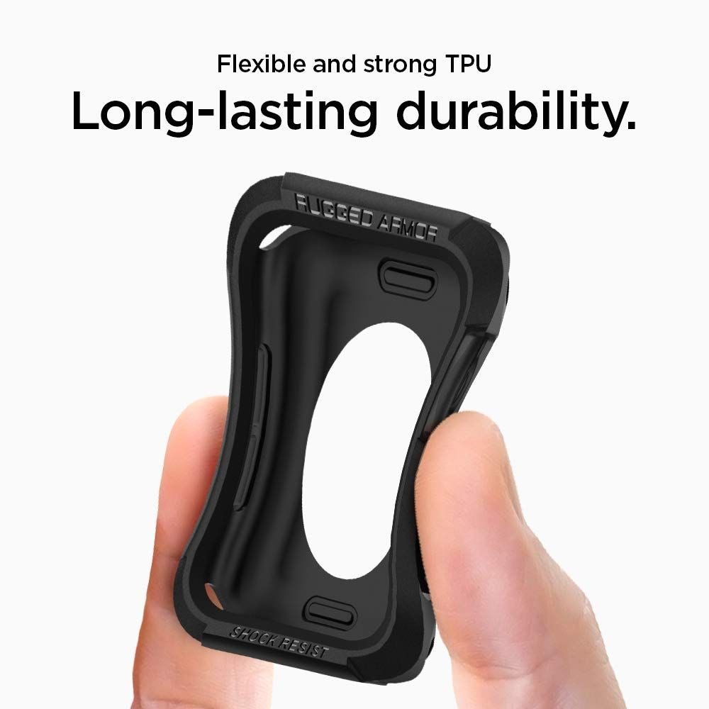 Spigen Θήκη Apple Watch 4 / 5 / 6 / SE / SE 2 40mm Rugged Armor - Black