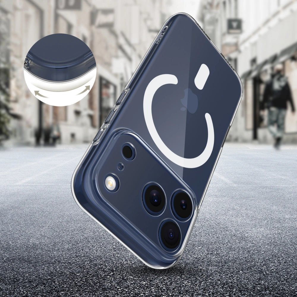 Tech - Protect iPhone 17 Pro Max Flexair Θήκη Σιλικόνης TPU με MagSafe - Clear