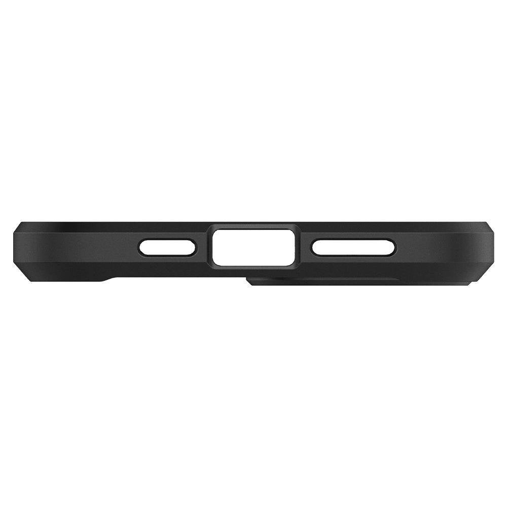 Spigen iPhone 12 / iPhone 12 Pro Ultra Hybrid Σκληρή Θήκη με Πλαίσιο Σιλικόνης - Matte Black