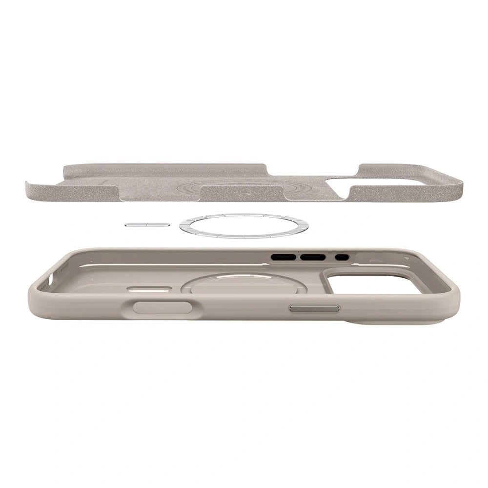 Spigen iPhone 17 Pro Max - Silicone Fit Mag - Θήκη Σιλικόνης με MagSafe - Stone