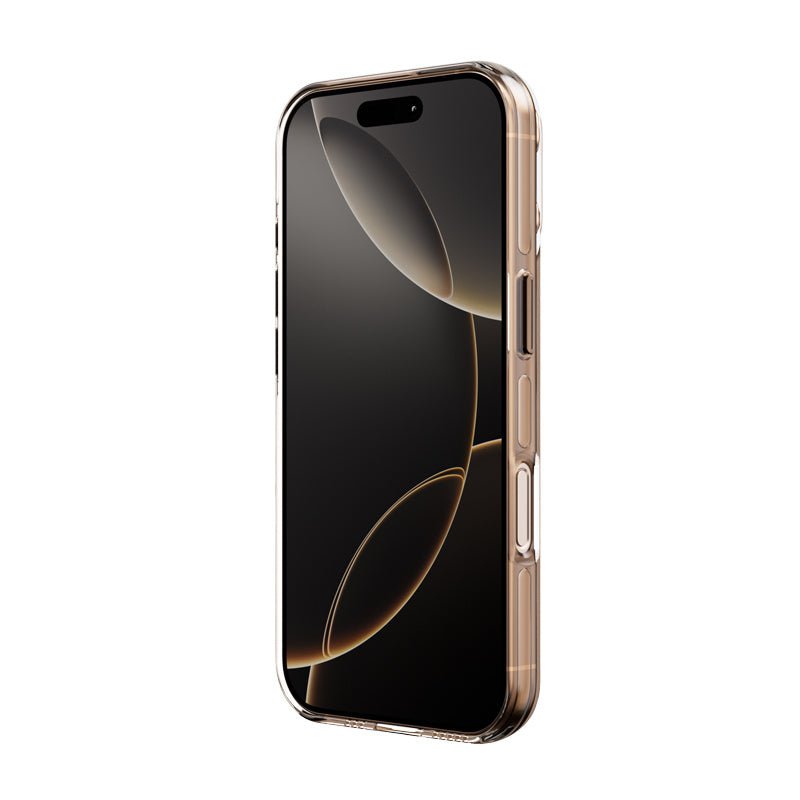 Crong iPhone 16 Pro Clear Mag Pro - Σκληρή Θήκη με MagSafe - Desert