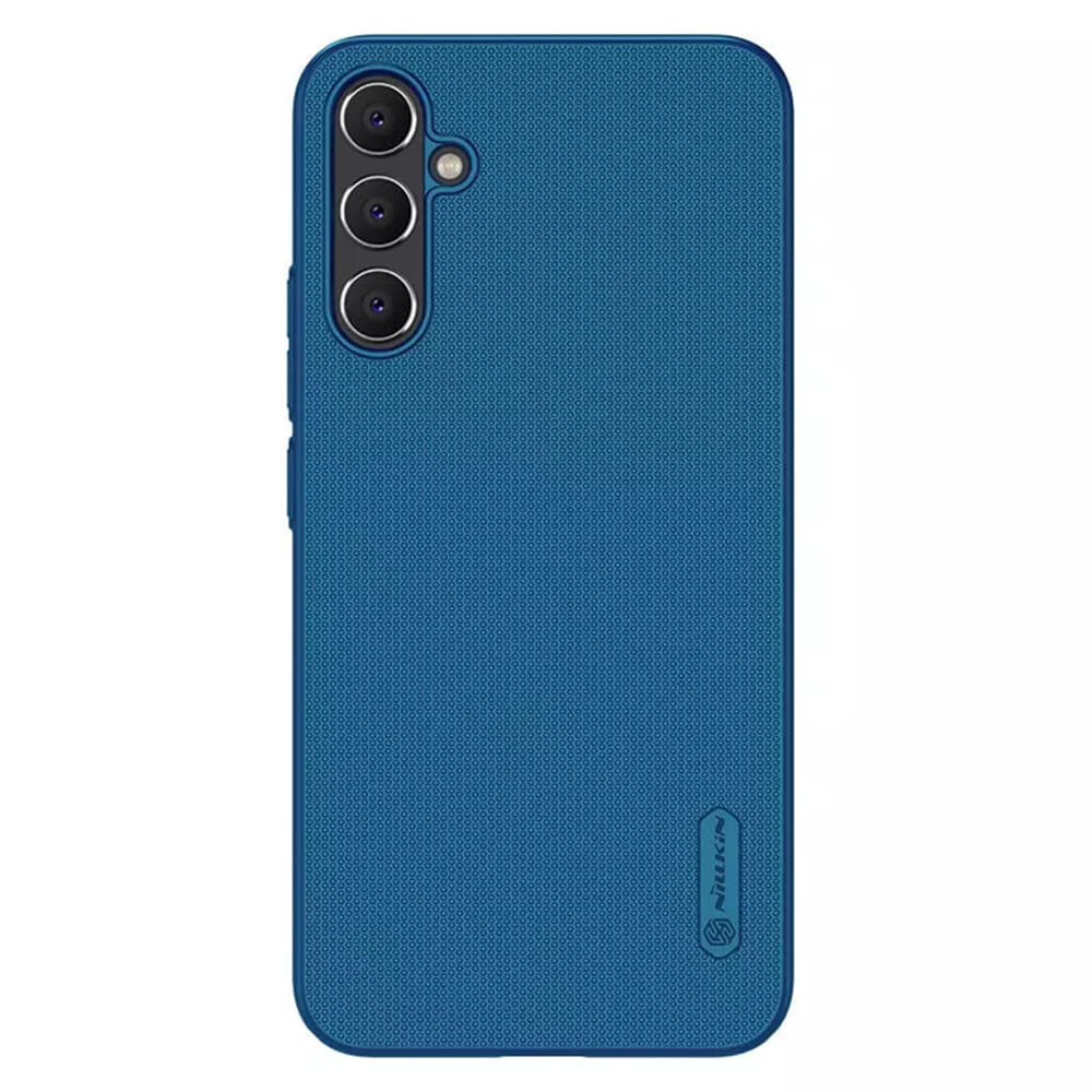 Nillkin Samsung Galaxy A34 5G Super Frosted Shield Σκληρή Θήκη με Πλαίσιο Σιλικόνης - Blue
