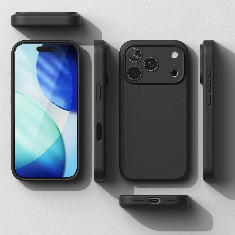 Ringke iPhone 17 Pro - Silicone Magnetic MagSafe - Θήκη Σιλικόνης με MagSafe - Black