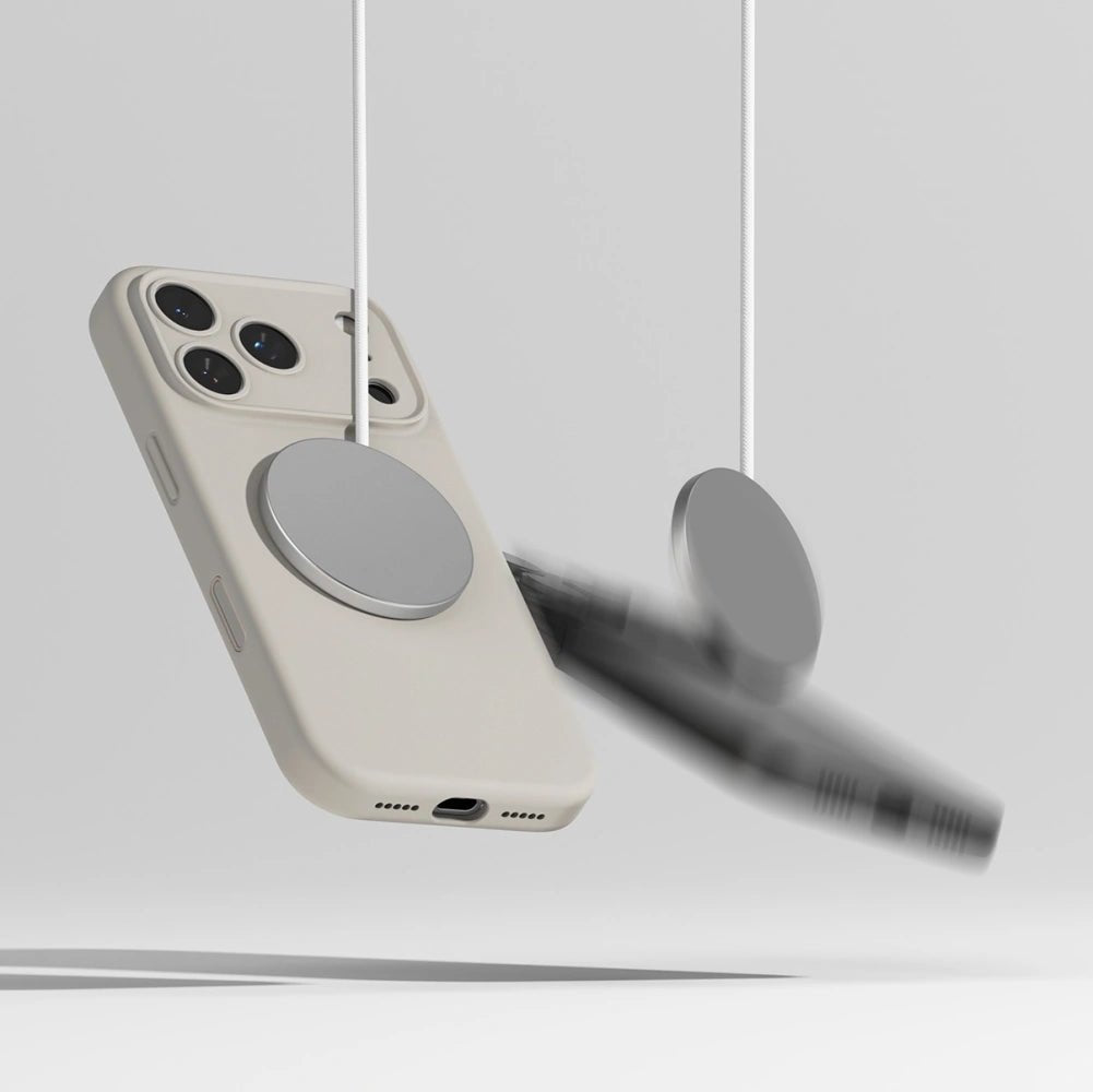 Ringke iPhone 17 Pro - Silicone Magnetic MagSafe - Θήκη Σιλικόνης με MagSafe - Stone