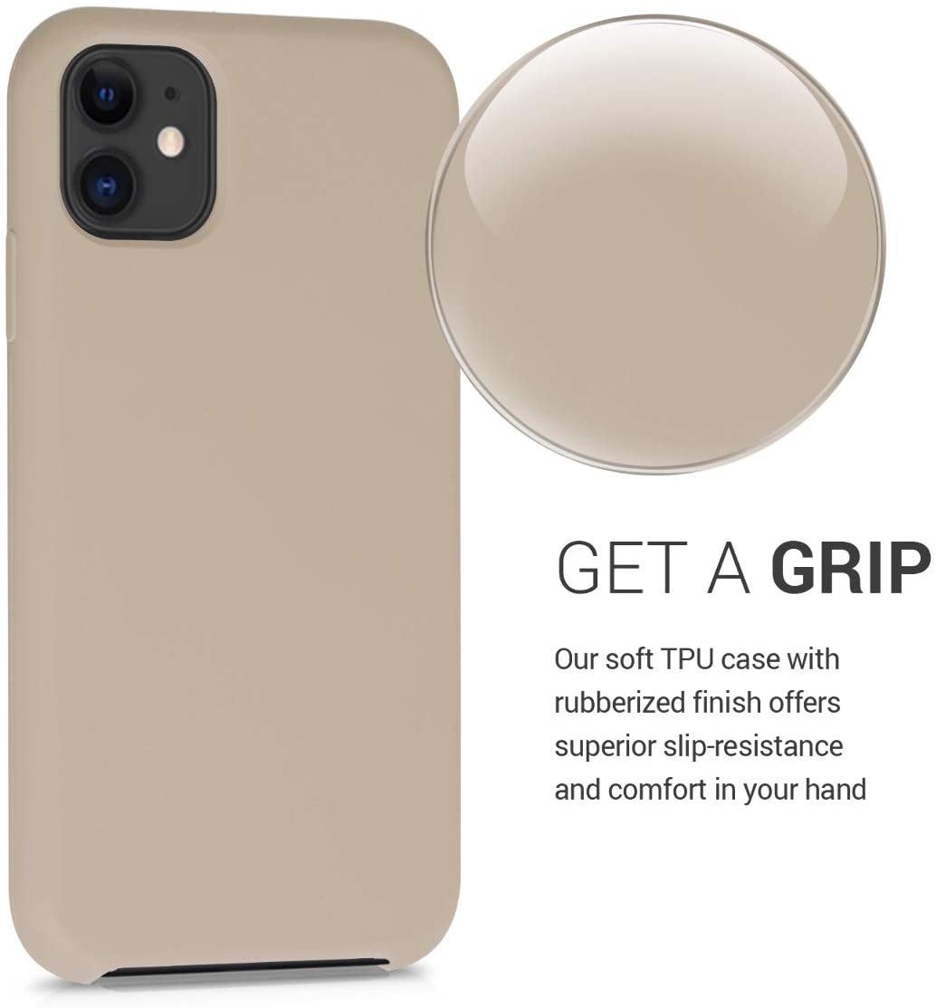 KW iPhone 11 Θήκη Σιλικόνης Rubber TPU - Mother Of Pearl - 49724.154