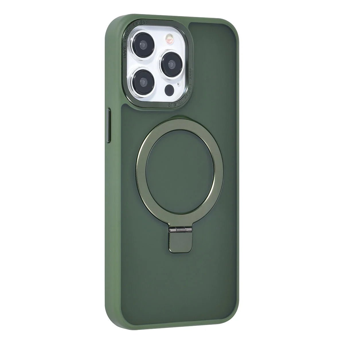 Tuniq iPhone 15 Pro Max - MagSafe Σκληρή Θήκη με Δαχτυλίδι Συγκράτησης - Green