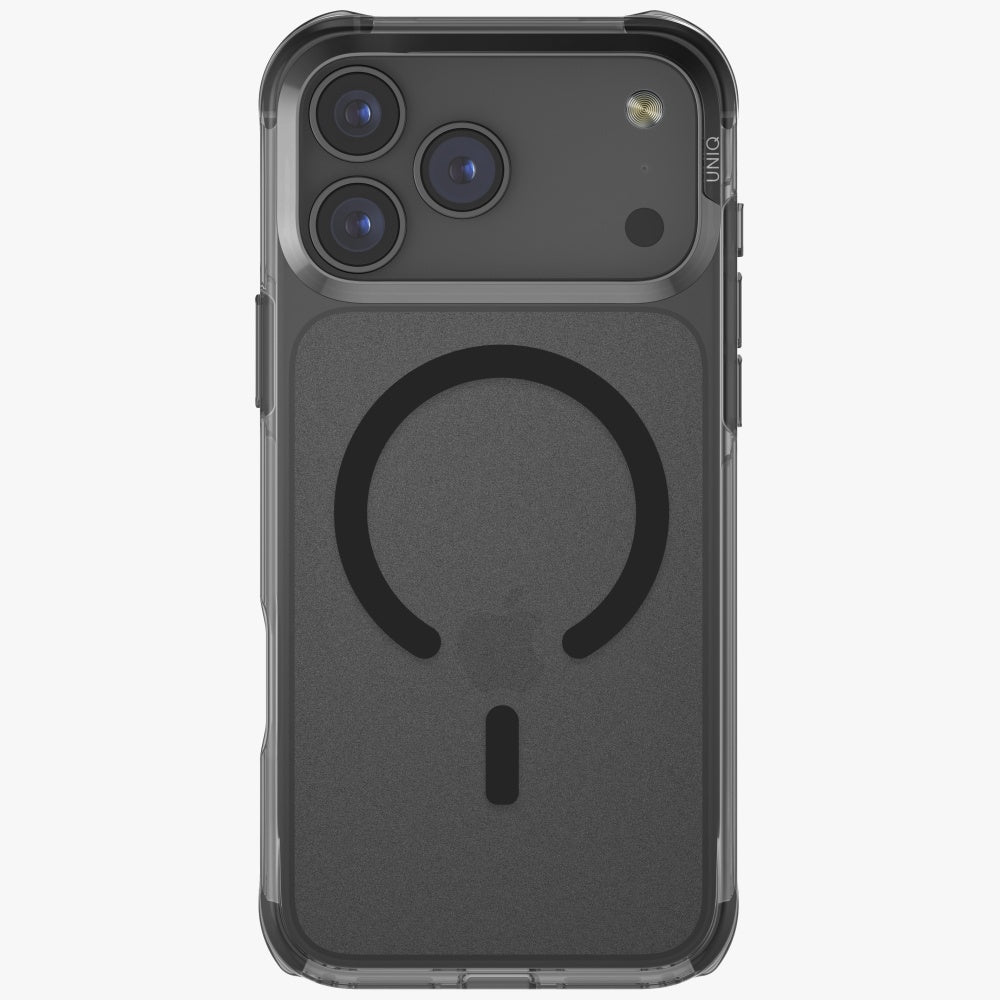 Uniq iPhone 17 Pro Max - LifePro Xtreme Magclick - Σκληρή Θήκη με Πλαίσιο Σιλικόνης και MagSafe - Black