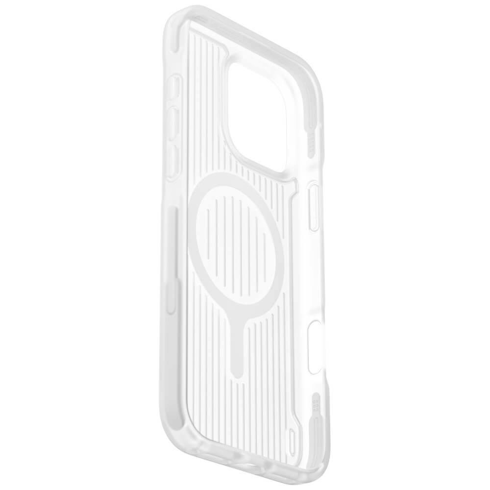 Uniq iPhone 16 Pro Max Combat Active MagClick Charging - Σκληρή Θήκη με Πλαίσιο Σιλικόνης και MagSafe - Lume White