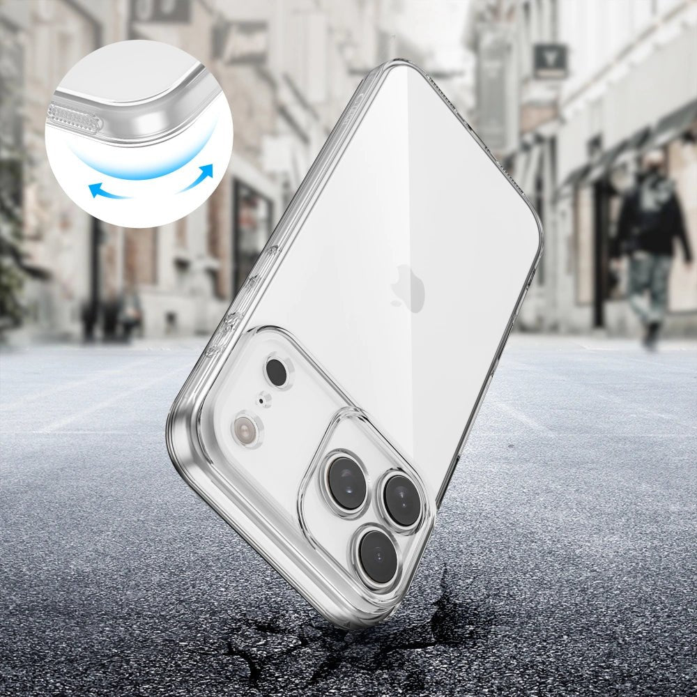 Tech - Protect iPhone 17 Pro Flexair - Θήκη Σιλικόνης - Διάφανη