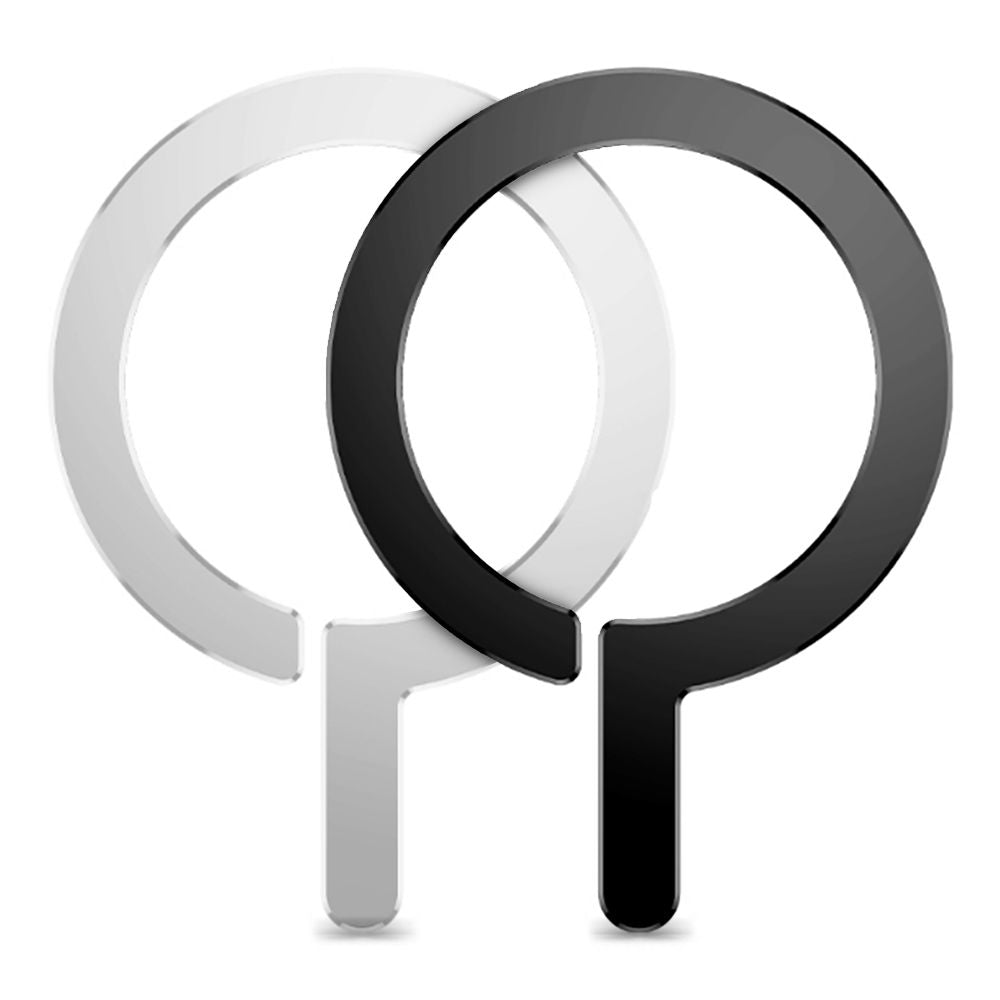 Tech - Protect MetalRing Universal Δακτύλιος MagSafe - Black - Silver