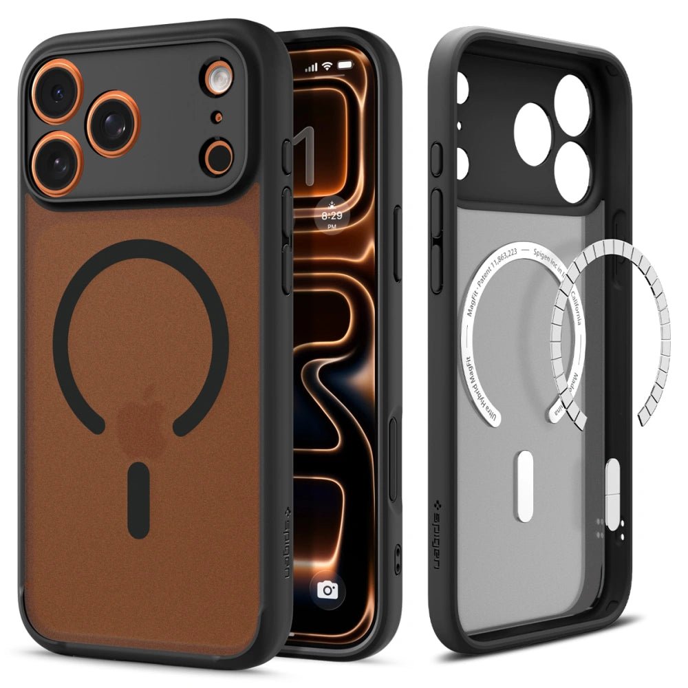 Spigen iPhone 17 Pro - Ultra Hybrid Mag - Σκληρή Θήκη με Πλαίσιο Σιλικόνης Και MagSafe - Frost Black