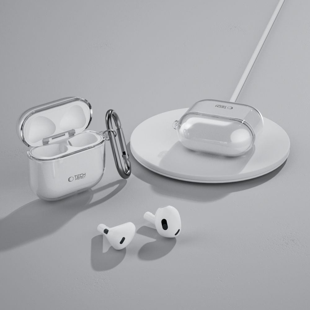 Tech - Protect AirPods 4 Θήκη Σιλικόνης - Flexair - Διάφανη