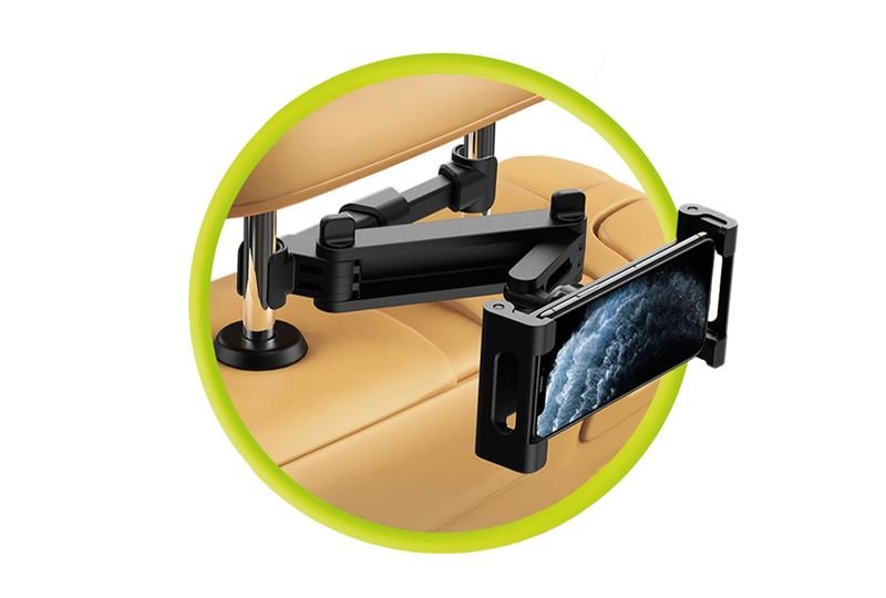 Mobile Origin Stretchable Βάση Αυτοκίνητου για τα Πίσω Καθίσματα MO7 - Black