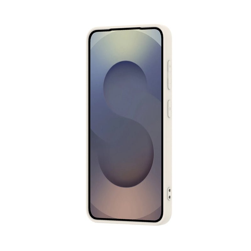 Crong Samsung Galaxy S25 Color Cover Θήκη Σιλικόνης - Beige