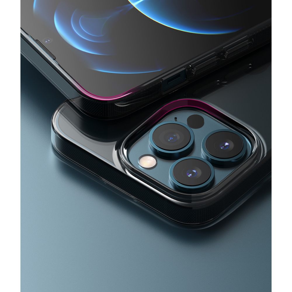 Ringke iPhone 13 Pro Air Ultra - Thin TPU Case Λεπτή Θήκη Σιλικόνης - Smoke Black / Διάφανη
