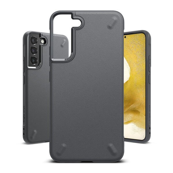 Ringke Samsung Galaxy S22 Onyx Durable TPU Case Θήκη Σιλικόνης - Grey