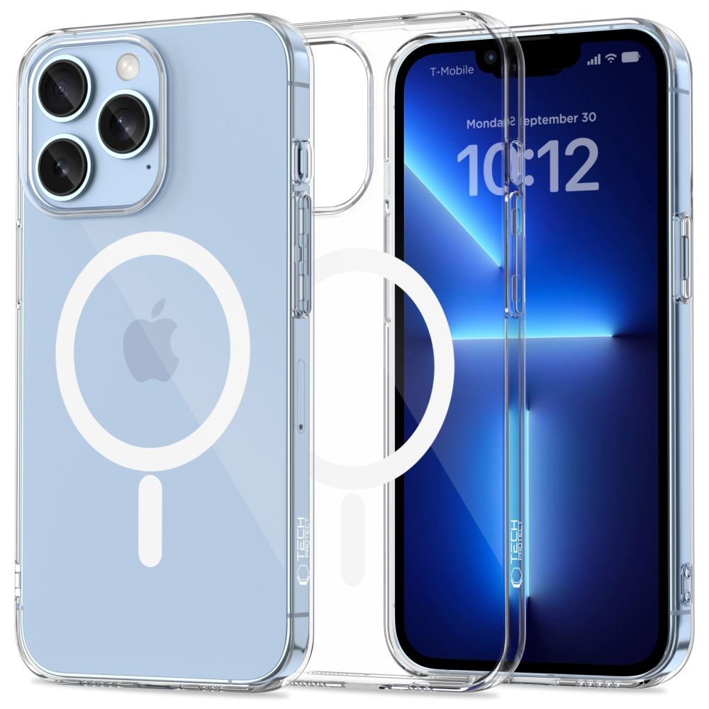 Tech - Protect iPhone 13 Pro Max Flexair Θήκη Σιλικόνης TPU με MagSafe - Διάφανη