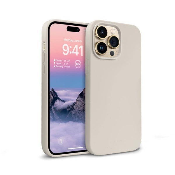 Crong iPhone 14 Pro Max Color Cover Θήκη Σιλικόνης - Stone