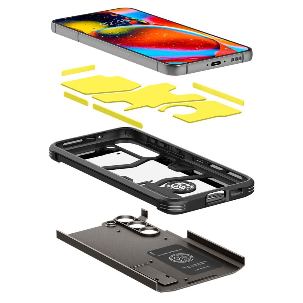 Spigen Samsung Galaxy S23 Tough Armor Σκληρή Θήκη - Gunmetal