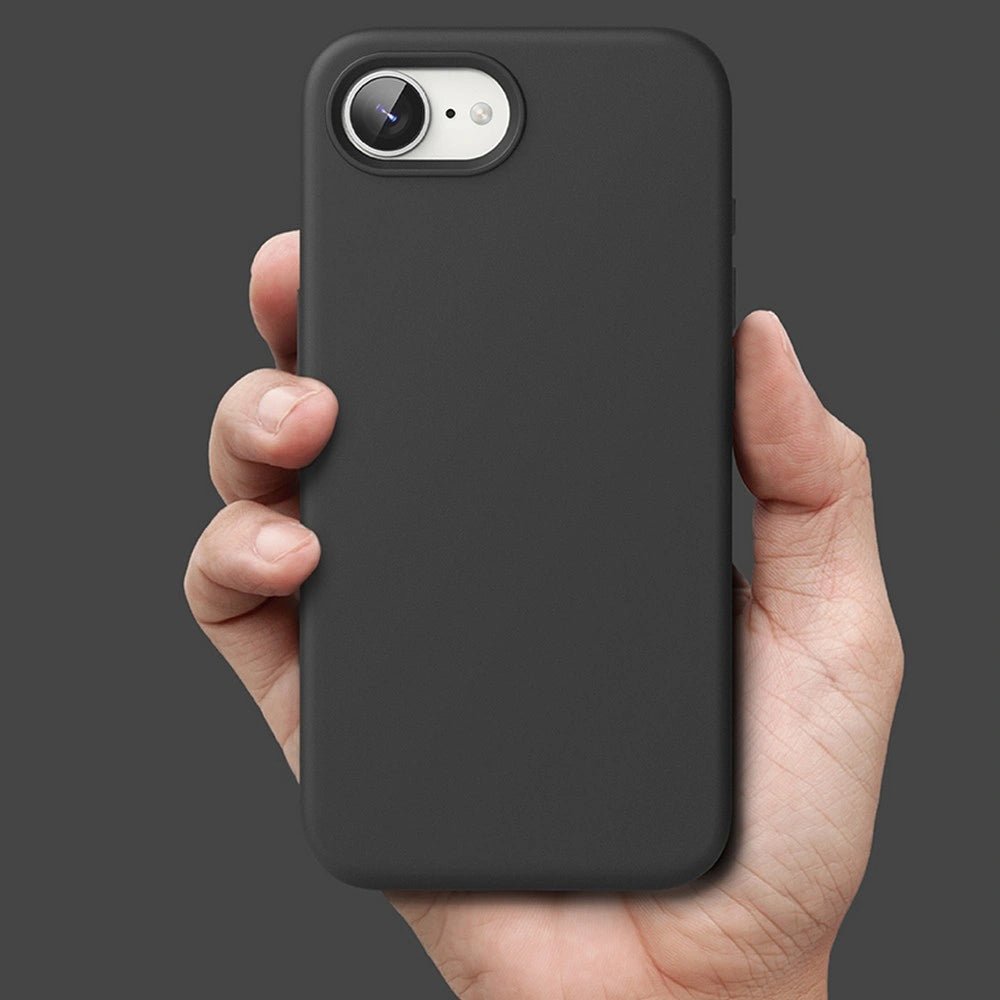 Ringke iPhone 16e Silicone Magnetic MagSafe Case Θήκη Σιλικόνης με MagSafe - Black
