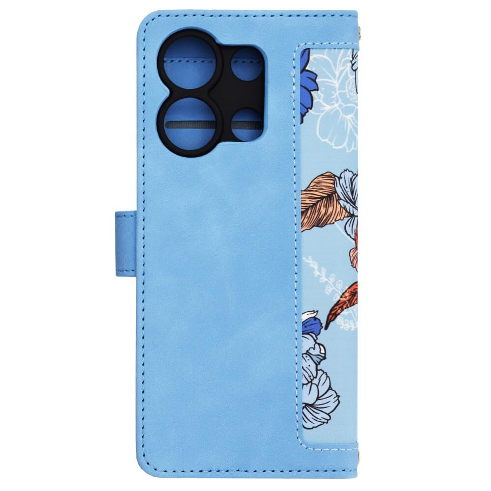 Techsuit Xiaomi Redmi Note 13 4G - FlipCraft - Θήκη Πορτοφόλι από Δερματίνη - Vibrant Blue