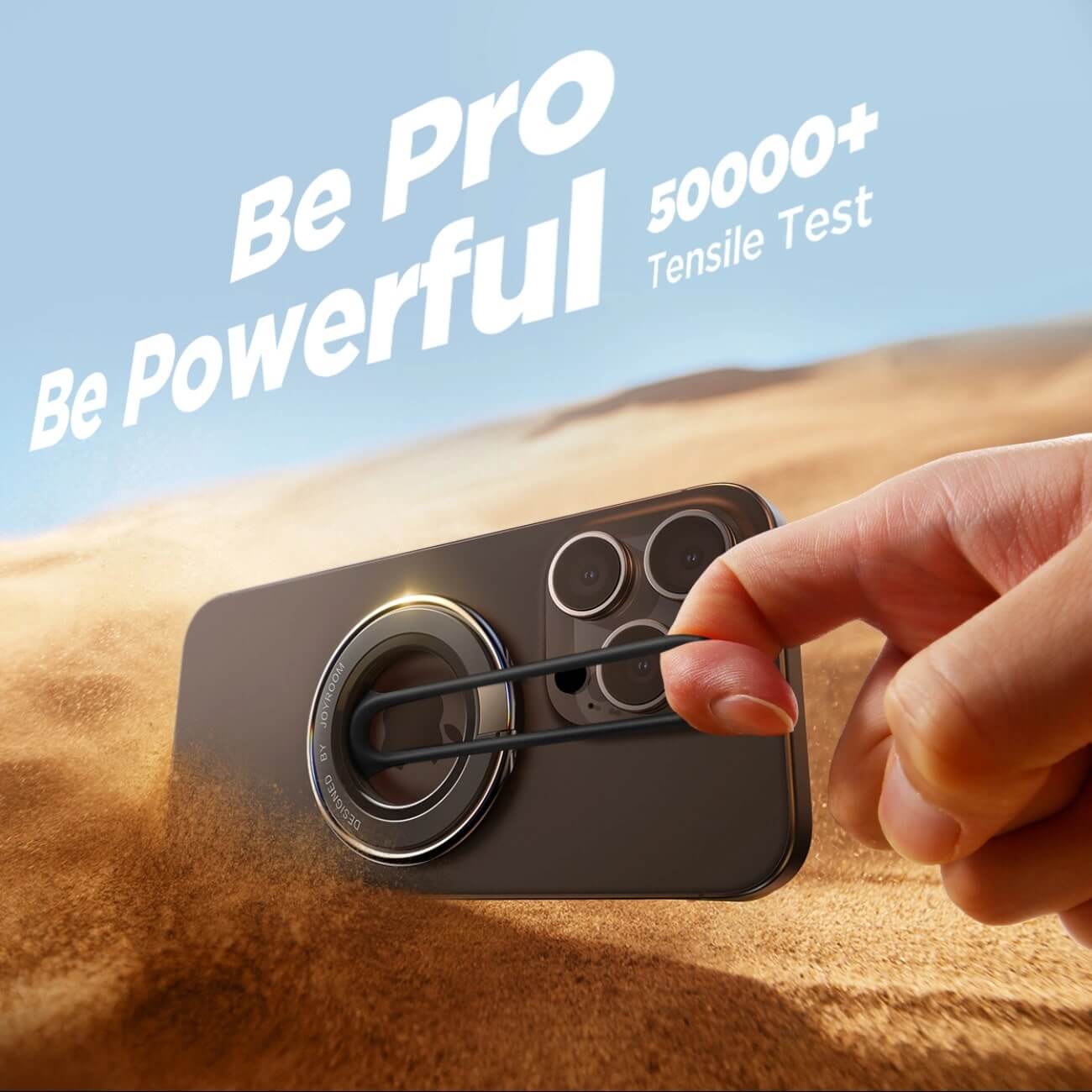 Joyroom JR - ZS383 MagSafe Phone Holder - Δαχτυλίδι Συγκράτησης Κινητού - Βάση Στήριξης - Black