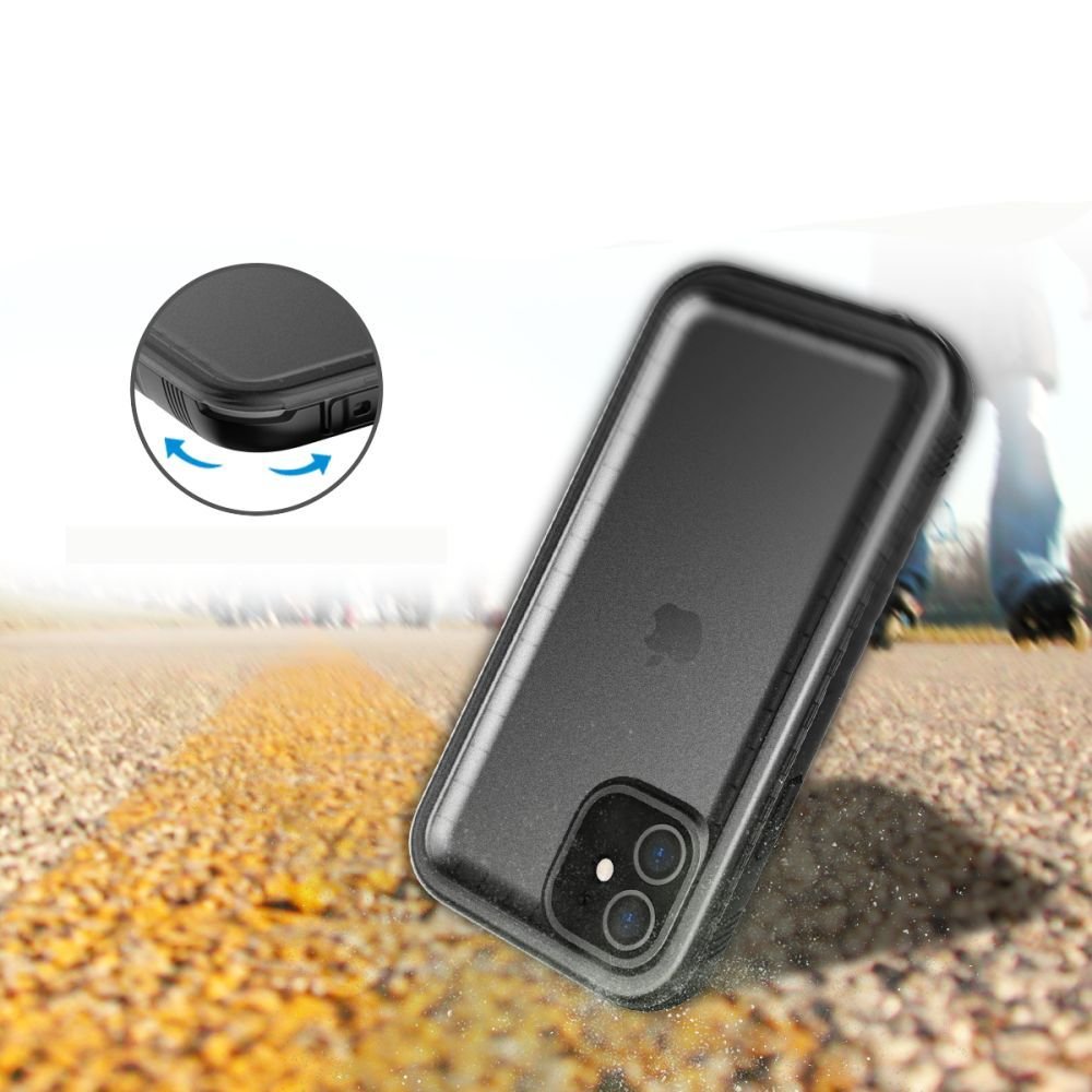 Tech - Protect iPhone 14 Shellbox IP68 Αδιάβροχη Σκληρή Θήκη - Black / Ημιδιάφανη