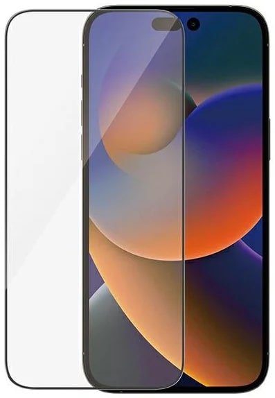 PanzerGlass iPhone 14 Pro Max Ultra - Wide Fit Anti - reflective Antibacterial Easy Aligner Full Screen Αντιχαρακτικό Γυαλί Οθόνης - Black