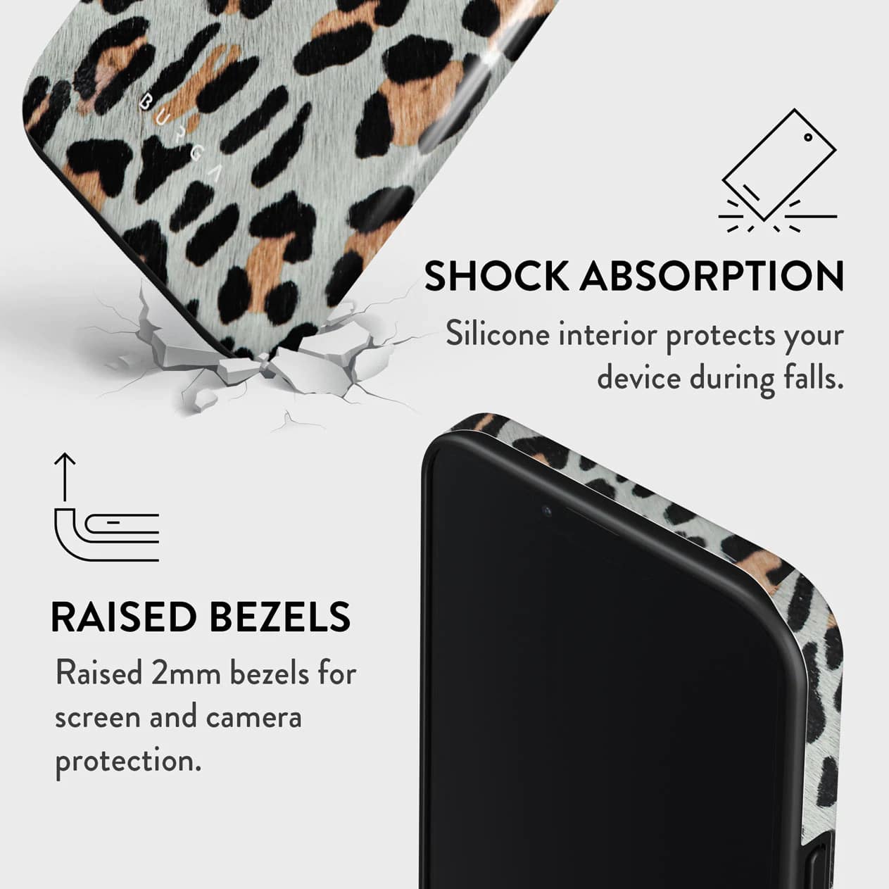 Burga iPhone 13 Pro Max Fashion Tough Σκληρή Θήκη - Baby Leo
