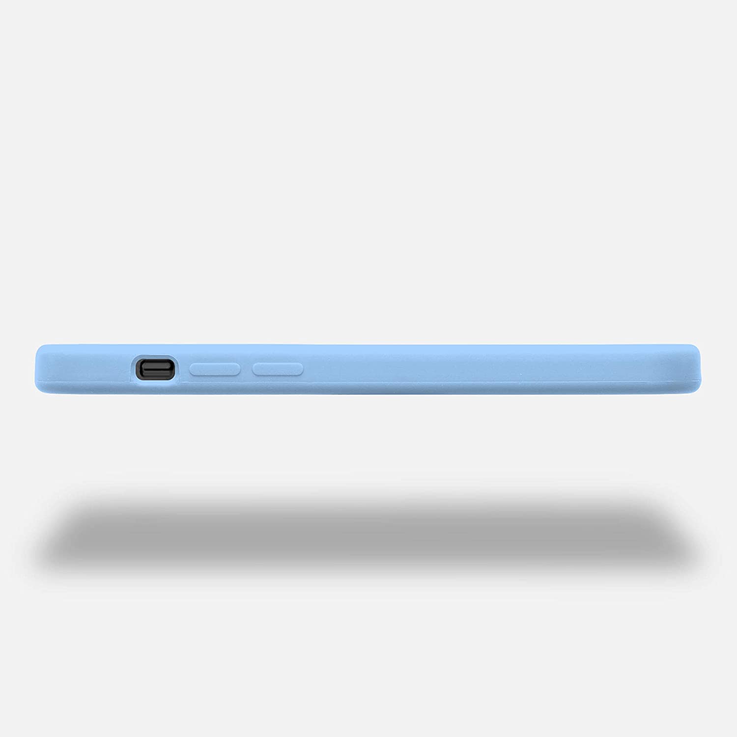 KW iPhone 12 / iPhone 12 Pro Θήκη Σιλικόνης Rubber TPU - Dove Blue - 52641.161