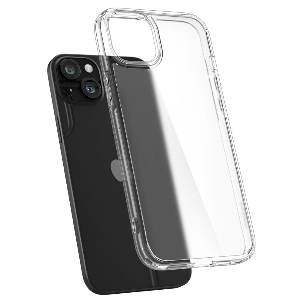 Spigen iPhone 15 Ultra Hybrid Σκληρή Θήκη με Πλαίσιο Σιλικόνης - Frost Clear