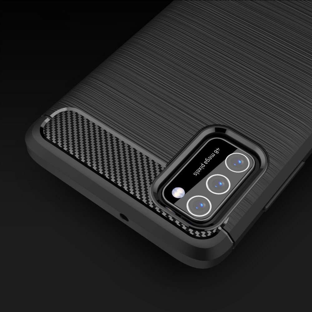 Tech - Protect Samsung Galaxy A03s Θήκη Rugged Carbon TPU - Black