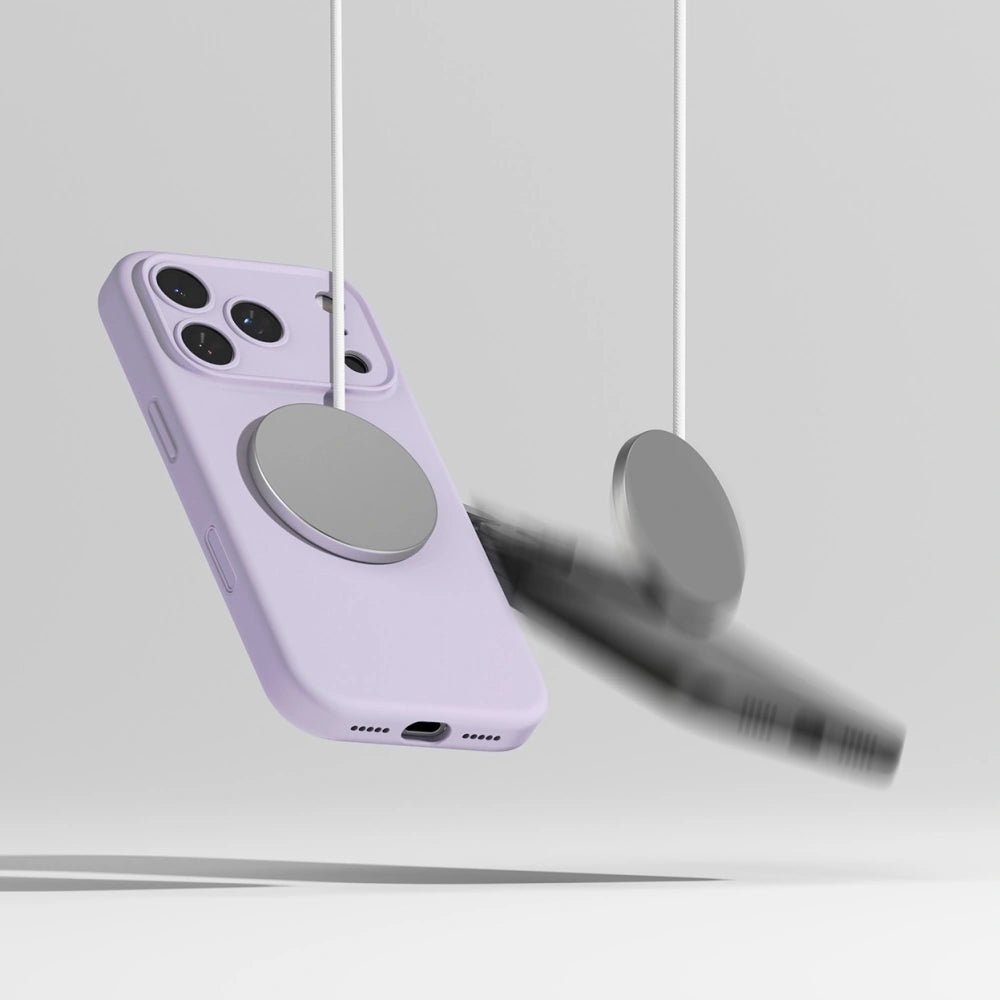 Ringke iPhone 17 Pro Max - Silicone Magnetic MagSafe - Θήκη Σιλικόνης με MagSafe - Lignt Purple