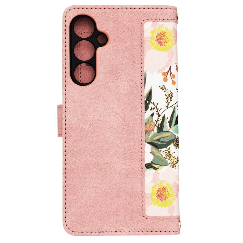 Techsuit Samsung Galaxy A35 5G - FlipCraft - Θήκη Πορτοφόλι από Δερματίνη - Sweetheart Pink