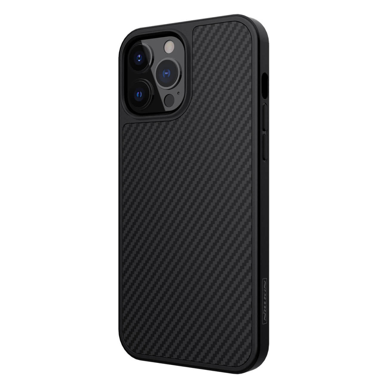 Nillkin iPhone 13 Pro Synthetic Fiber Carbon Σκληρή Θήκη - Black