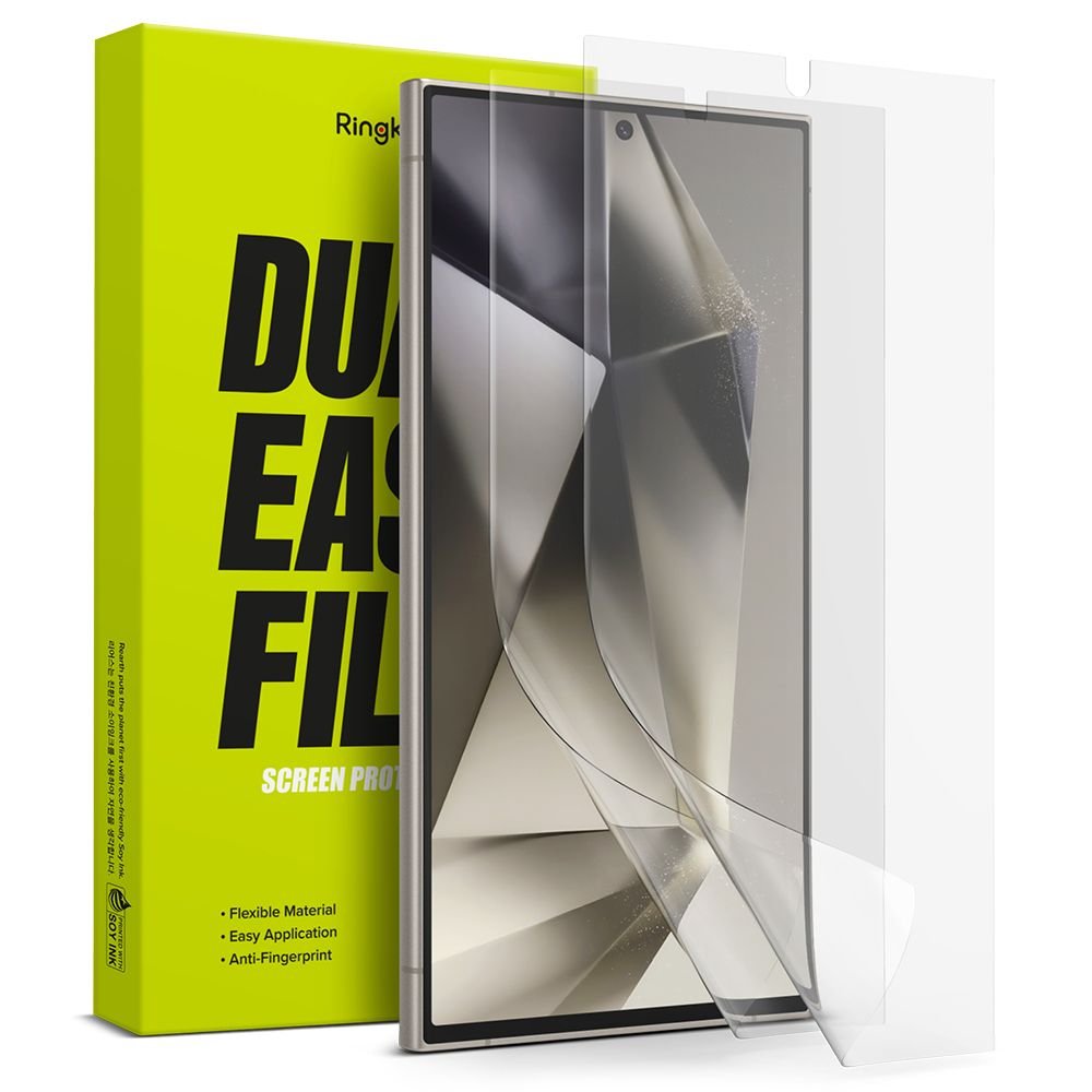 Ringke Samsung Galaxy S24 Ultra Dual Easy Full Cover - Προστατευτική Μεμβράνη Οθόνης - 2 Τεμάχια - Διάφανα