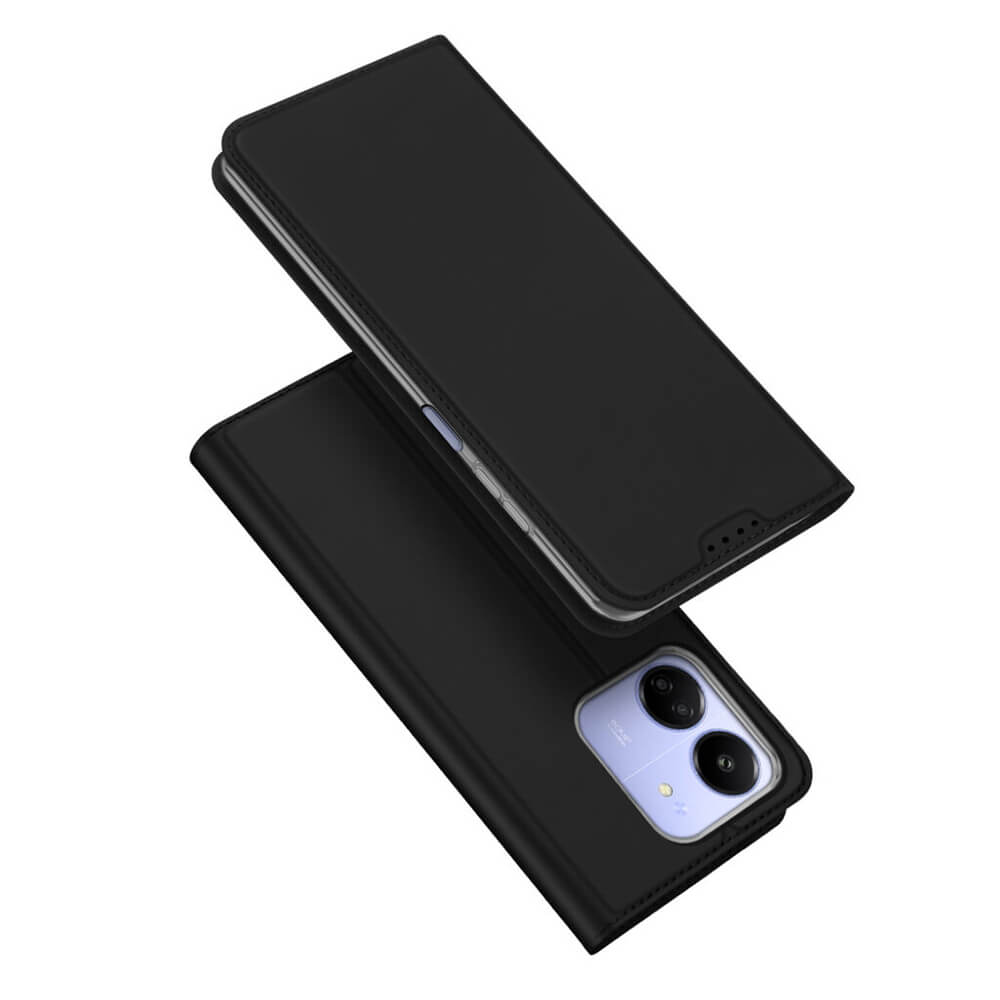 Dux Ducis Xiaomi Redmi 13C 4G / 13C 5G / Poco M6 5G / C65 - Skin Pro - Θήκη Βιβλίο - Black