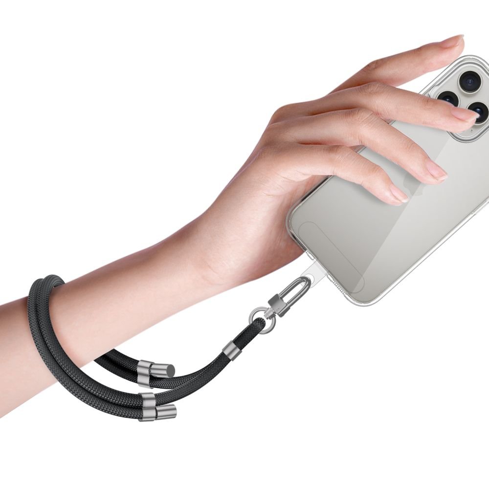 Tech - Protect C4S Rope Wrist Strap - Universal Λουράκι Καρπού για Θήκη Κινητού - Grey / Silver