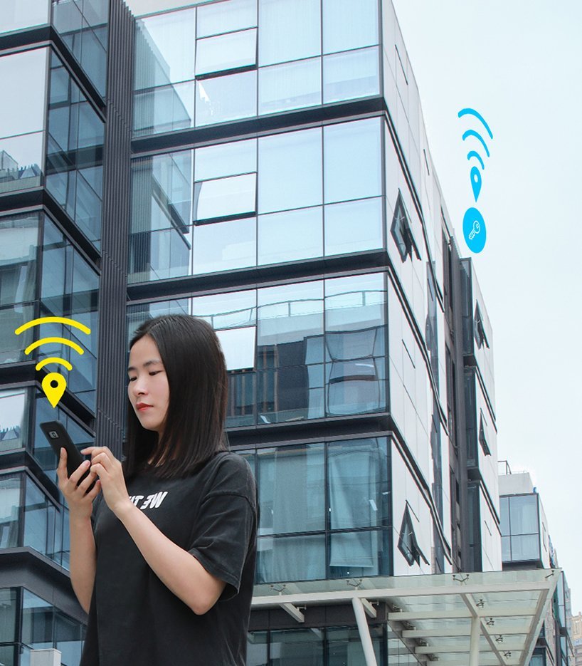 Baseus T2 Mini Ropetype Anti - loss Device - Αντικλεπτική Συσκευή με Λουράκι - White - ZLFDQT2 - 02